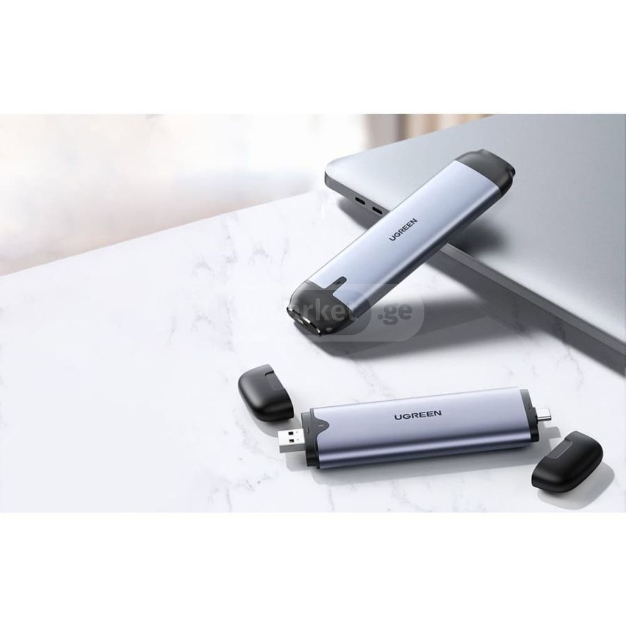 UGREEN USB-C+USB-A M.2 M-Key Hard Drive Enclosure 10G / 70532