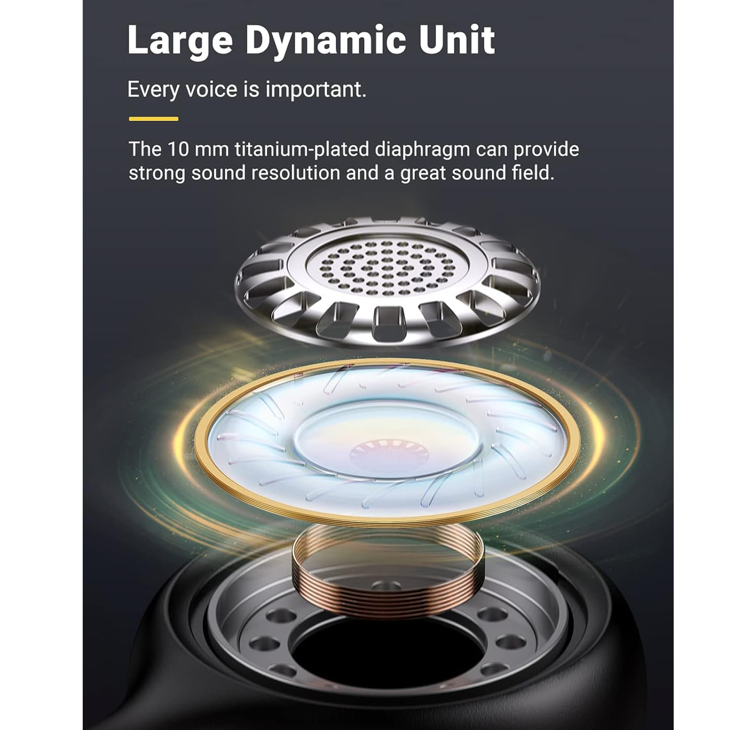 UGREEN HiTune Earphones, In-Ear Wired Headphone with Stereo Audio Microphone / 30637