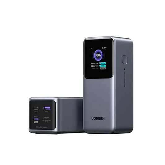 UGREEN Nexode 20000mAh 130W 3-Port Power Bank USB-C Charger / 35524B