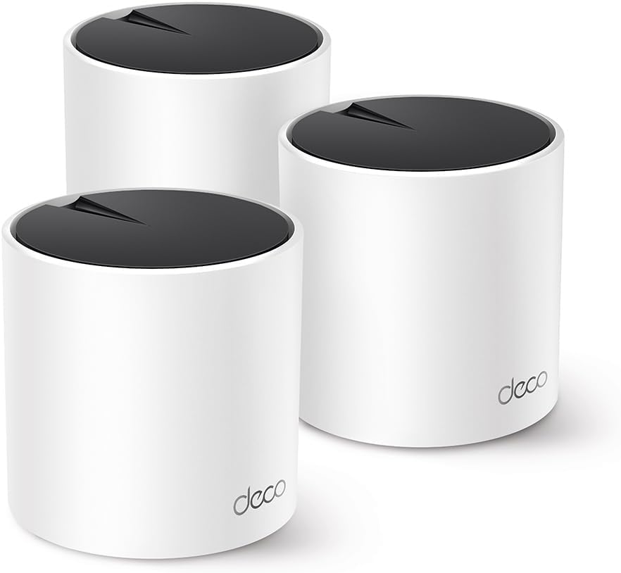 Deco X55 / AX3000 Whole Home Mesh WiFi 6 System (3 Pack)