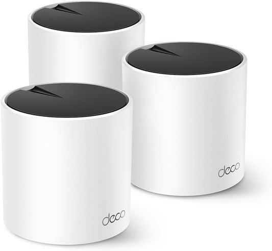 Deco X55 / AX3000 Whole Home Mesh WiFi 6 System (3 Pack)
