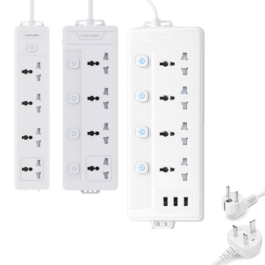 Linkcomm 4 outlets Power Strip (Multi-Options)