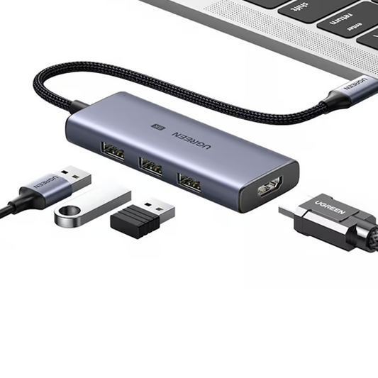 UGREEN 4-in-1 USB-C Hub | 8K@30Hz HDMI | 50629