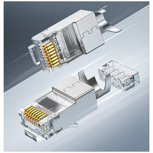 UGREEN Cat 7 Shielded Modular Plug Gold-plated 50U (10 pcs) - 50634