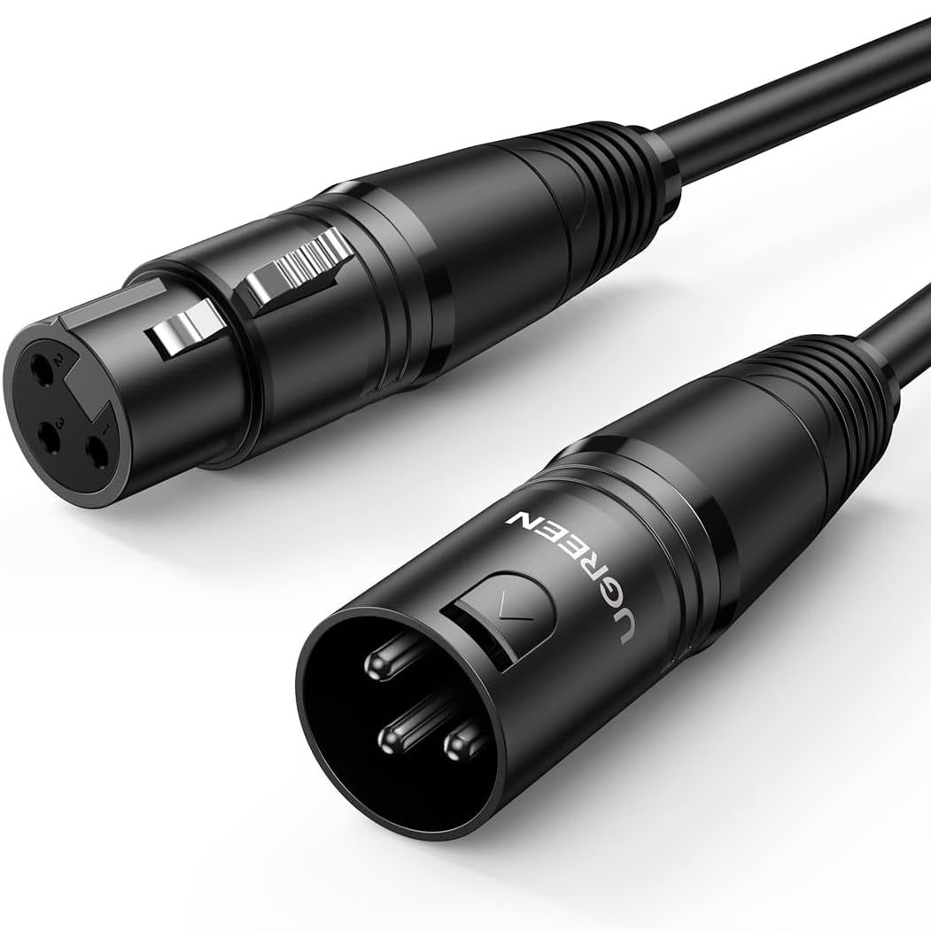 UGREEN Cannon Male To Female Microphone Extension Audio Cable / AV130