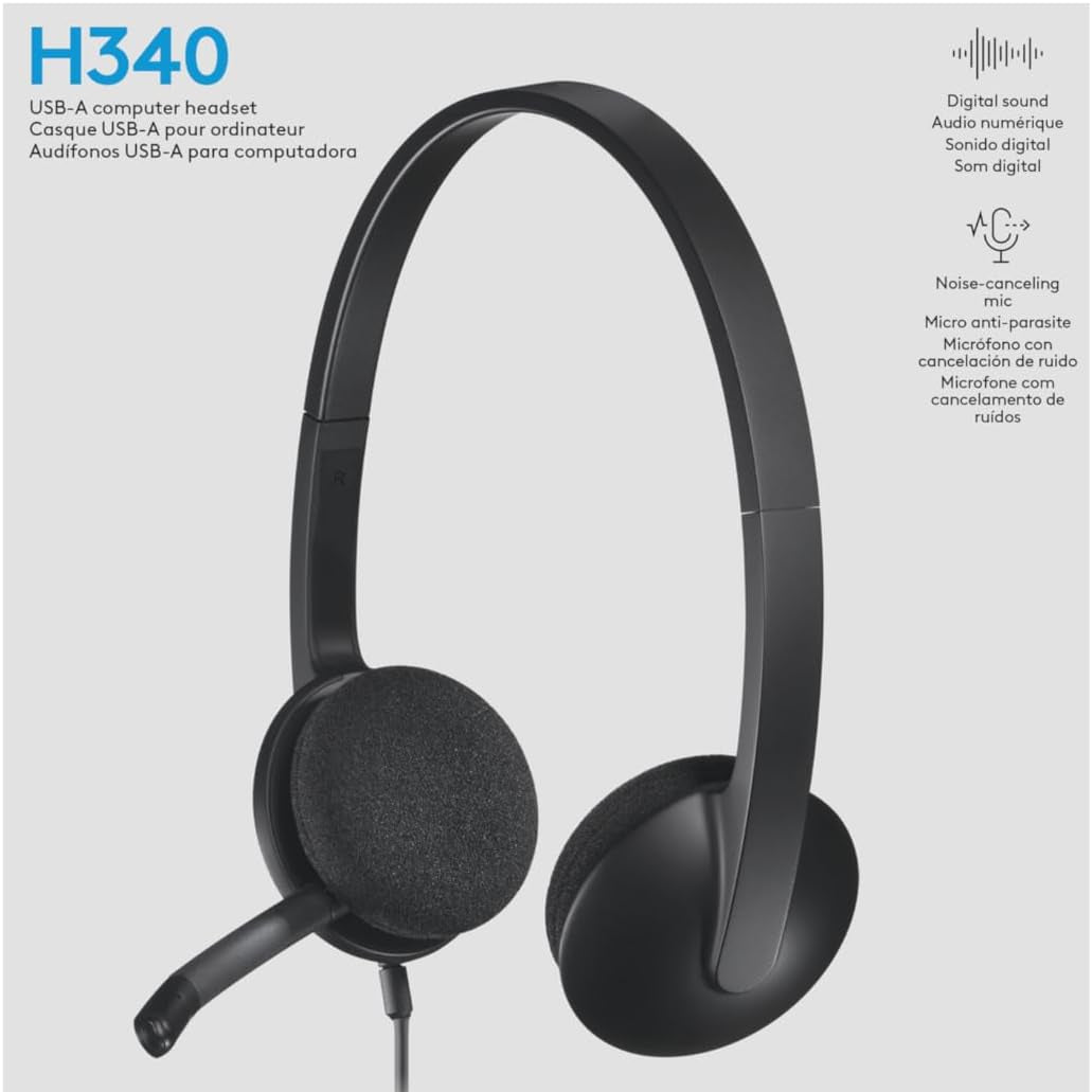 Logitech H340 USB Headset