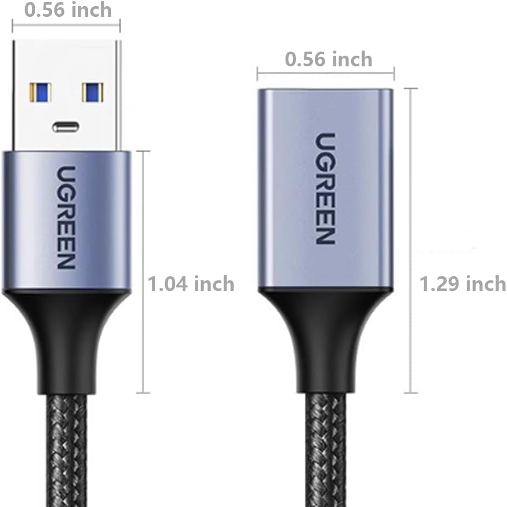 Ugreen USB 3.0 male to female extension cable /US115