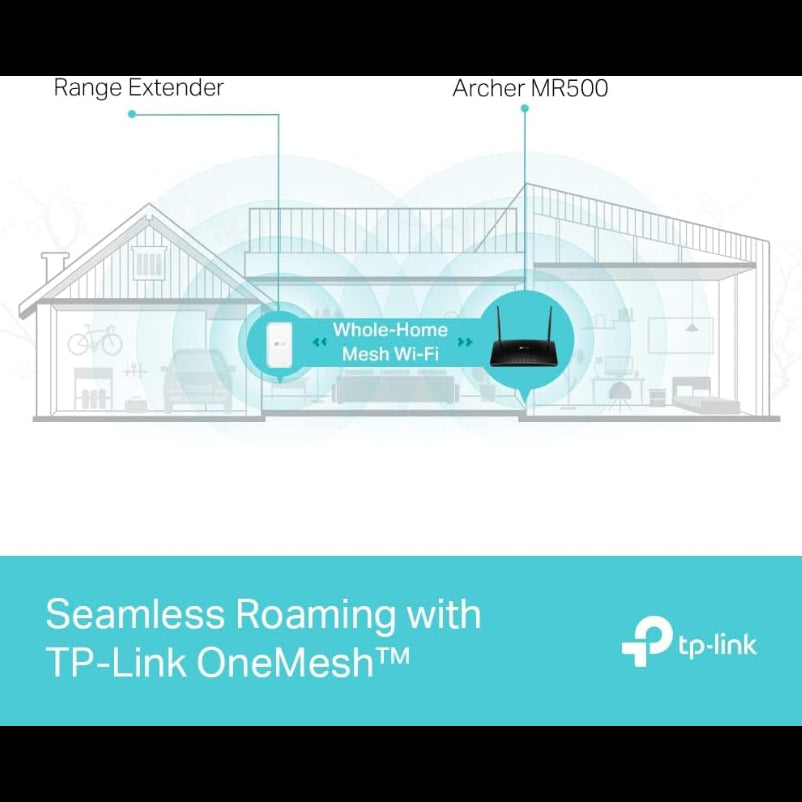 TP-Link Archer MR500 | 4G+ Cat6 AC1200 Wireless Dual Band Gigabit Router