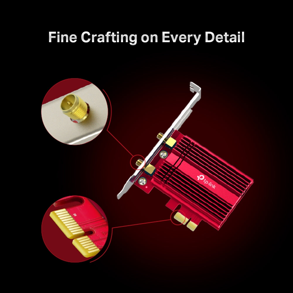 كرت شبكة واي فاي 6 وبلوتوت 5.0 /AX3000 -TX3000E