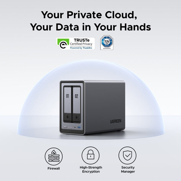 UGREEN Network Attached Storage DXP2800 (Diskless) EU / 25369 UGREEN Network Attached Storage DXP2800 (Diskless) EU / 25369