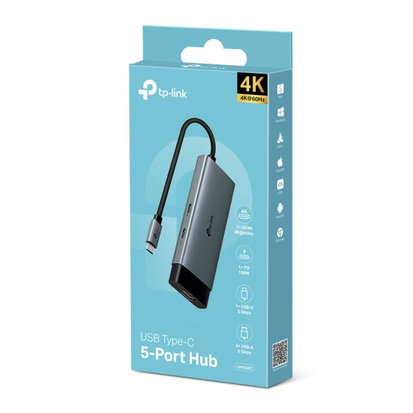 TP-Link UH5020C | USB Type-C 5 in 1 Hub