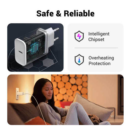 UGREEN 20W USB C Charger USB C Power Adapter Charging Plug / 60450