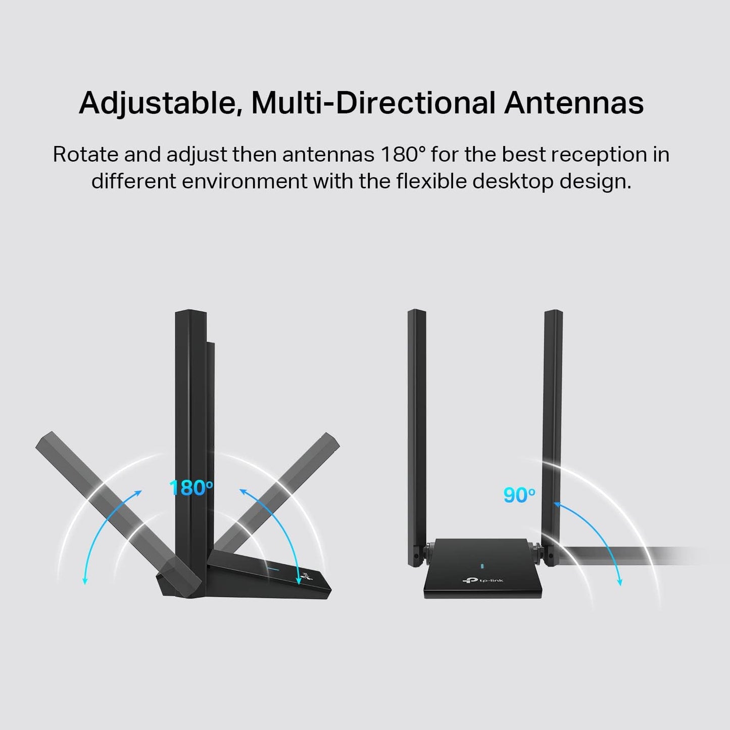 TP-Link Archer TX20U Plus - AX1800 Dual Antennas High Gain Wireless USB Adapter