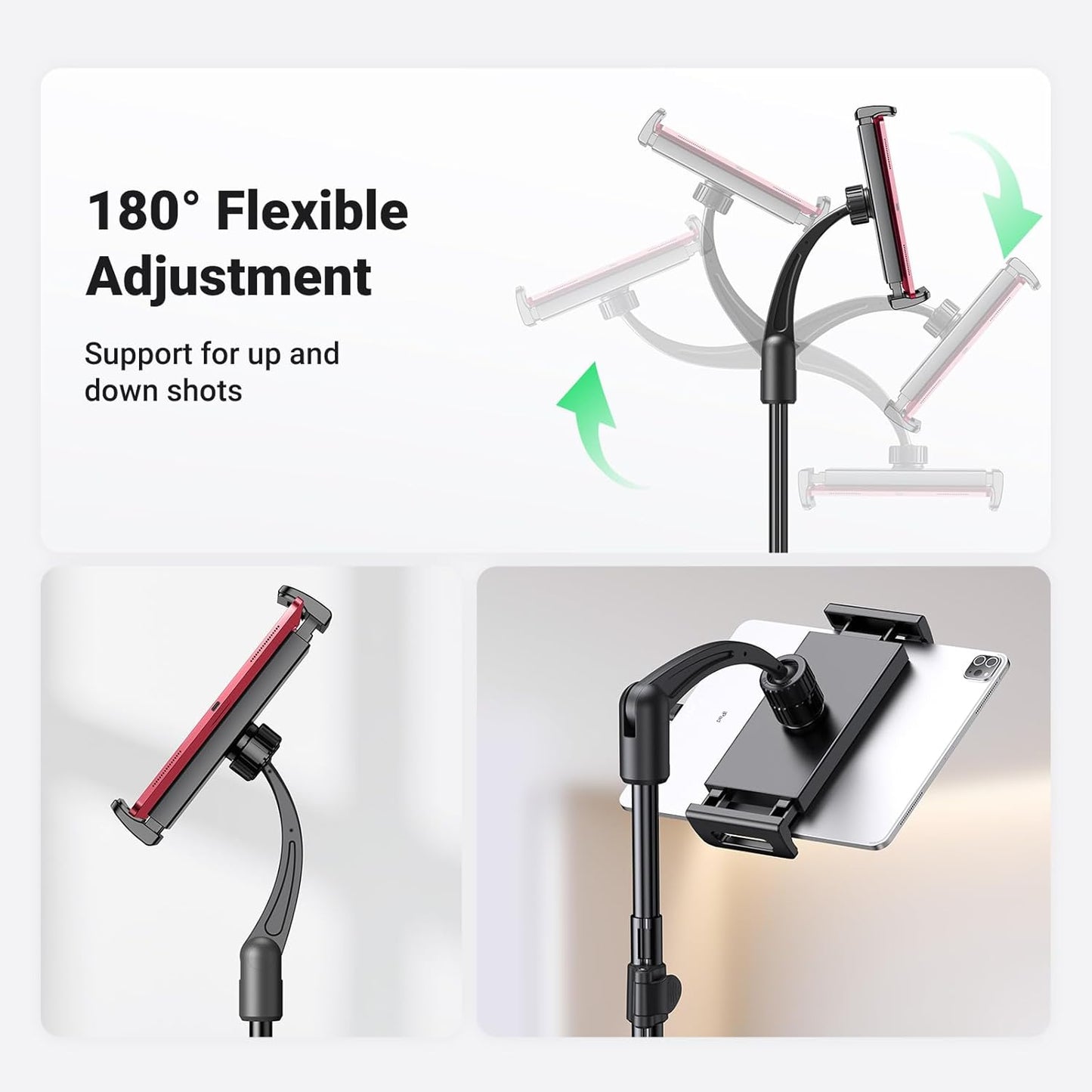 UGREEN Tripod Stand 1.7m  For Tablet and Phone Only for livestream / 15647