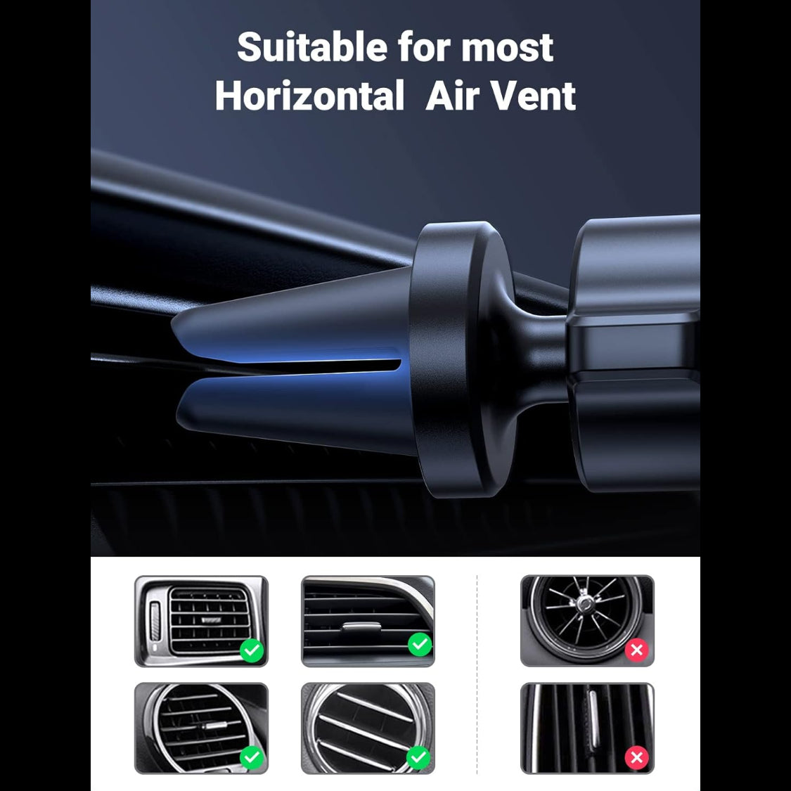 UGREEN Car Phone Holder Gravity Air Vent Auto Lock / 50564