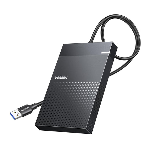 علبة محرك الأقراص الصلبة UGREEN مقاس 2.5 بوصة مع كابل 5G / 30719