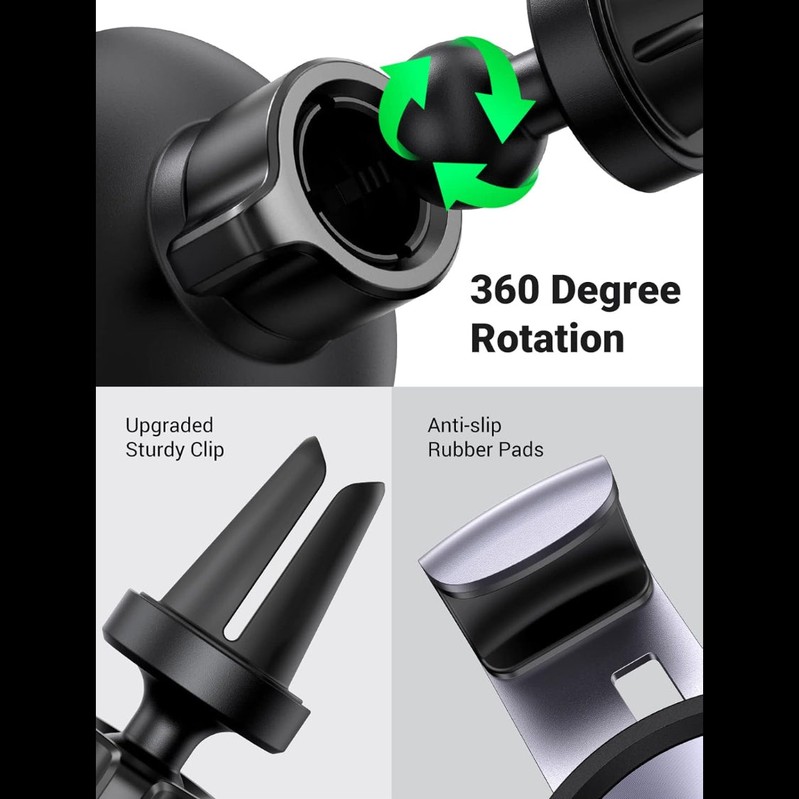 UGREEN Car Phone Holder Gravity Air Vent Auto Lock / 50564