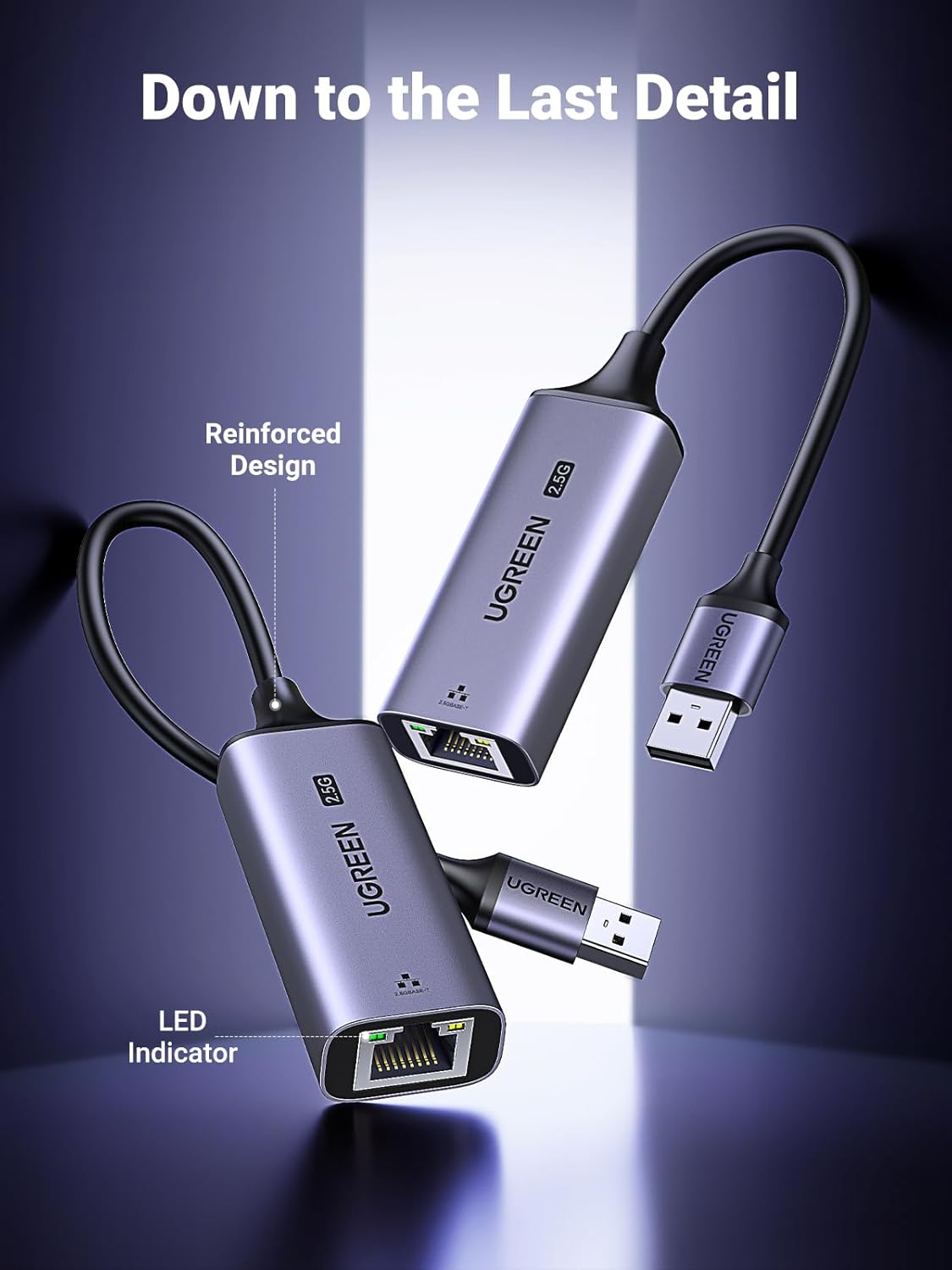 UGREEN USB to Ethernet Adapter 2.5Gbps / 25051