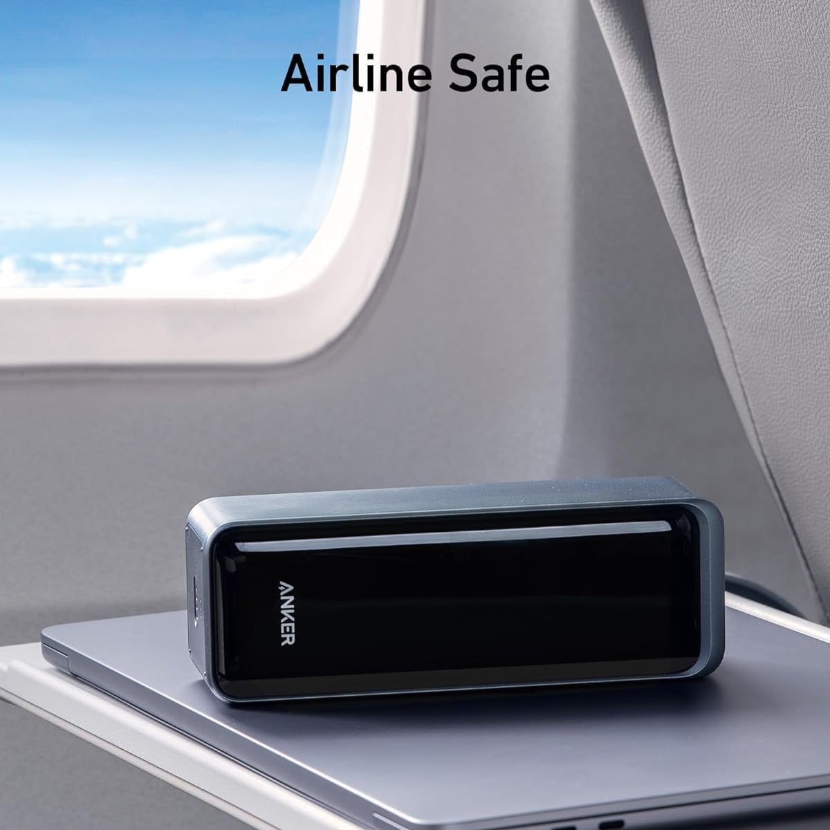 بنك الطاقة Anker Prime بسعة 27,650 مللي أمبير في الساعة (250 واط، 3 منافذ، تحكم بالتطبيق وشاشة ذكية) 