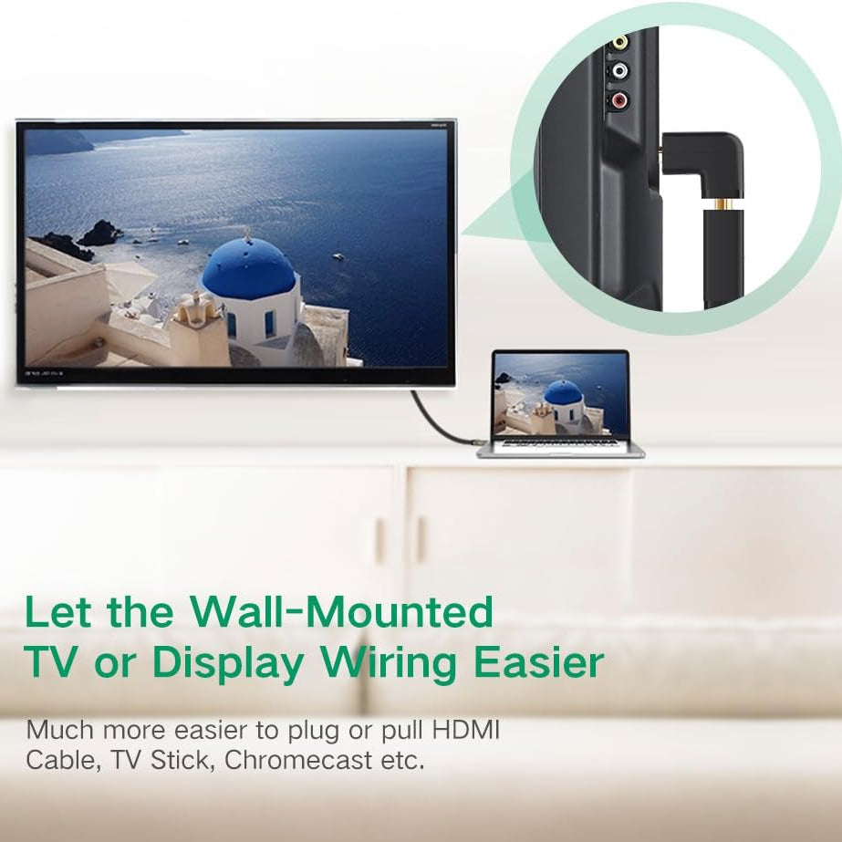 محول HDMI من ذكر إلى أنثى من UGREEN Down / 20109 محول HDMI من ذكر إلى أنثى من UGREEN Down / 20109