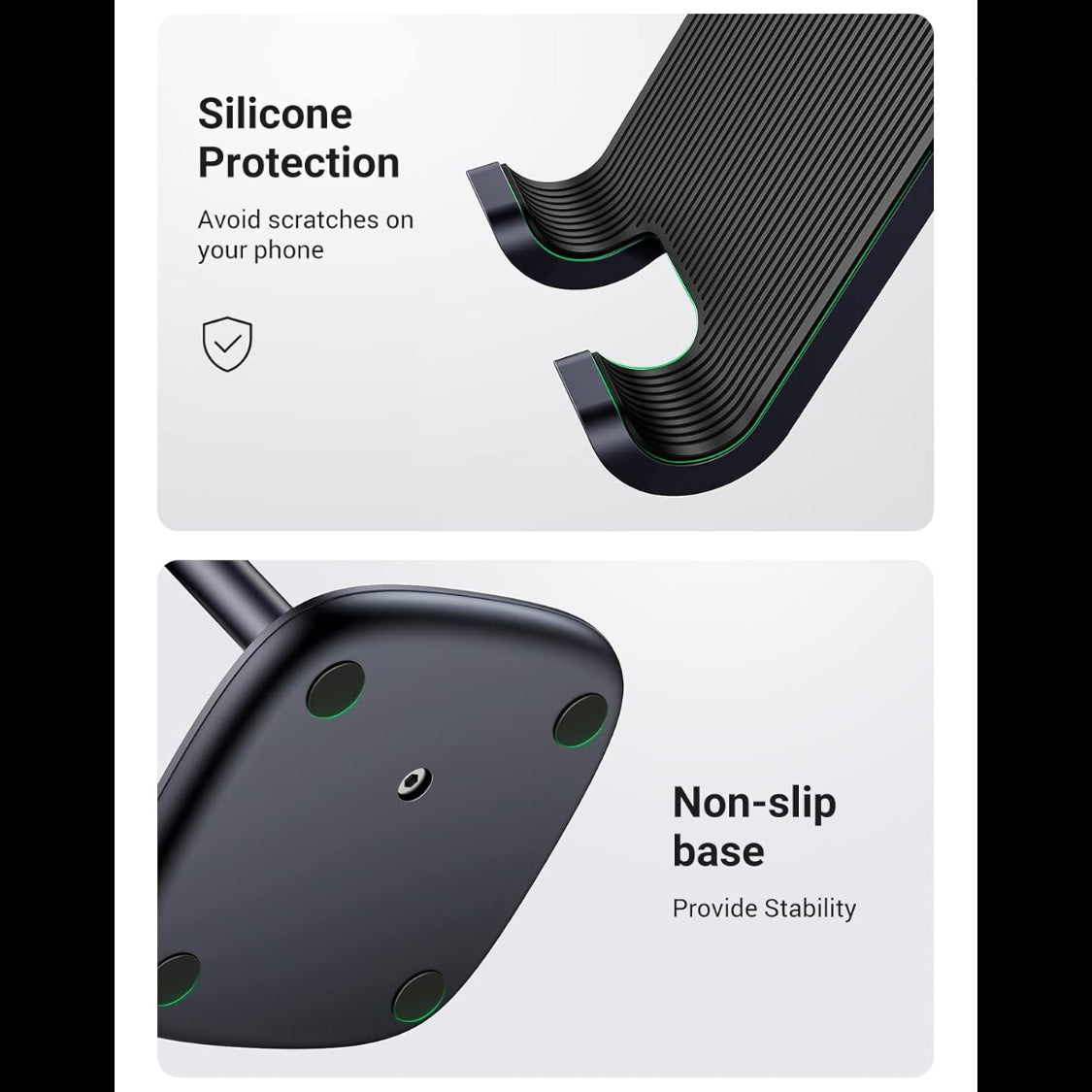 UGREEN Multi-Angle Phone Desktop Stand (Black) / 60324