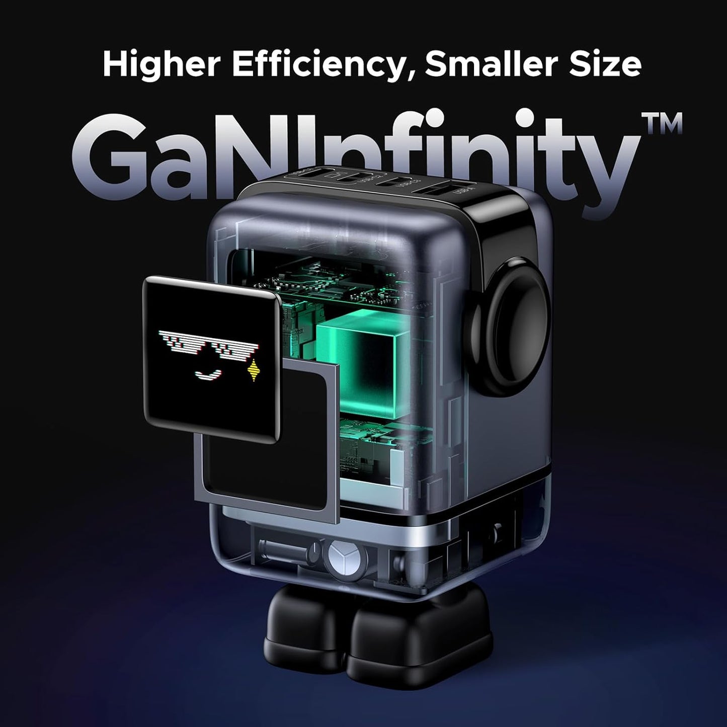 UGREEN Uno 100W 4-Port GaN Fast Charger EU / 45515B