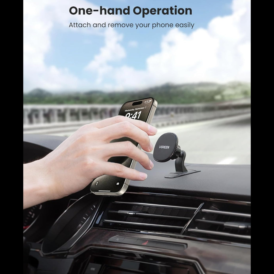 UGREEN Magnetic Phone Car Mount / 80785