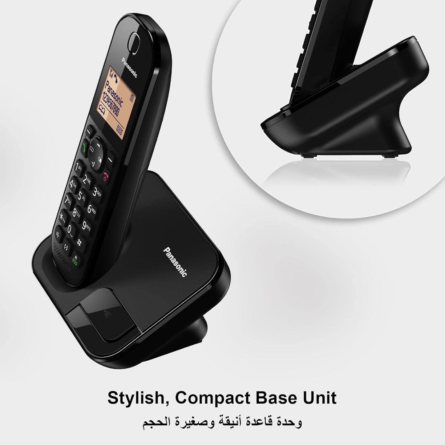 Panasonic Cordless Phone, 3 Sets, KX-TGC413