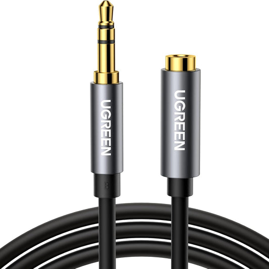 Ugreen Cable 3.5 mm Mini Jack (male) / 3.5 mm Mini Jack (female)  Black / AV118