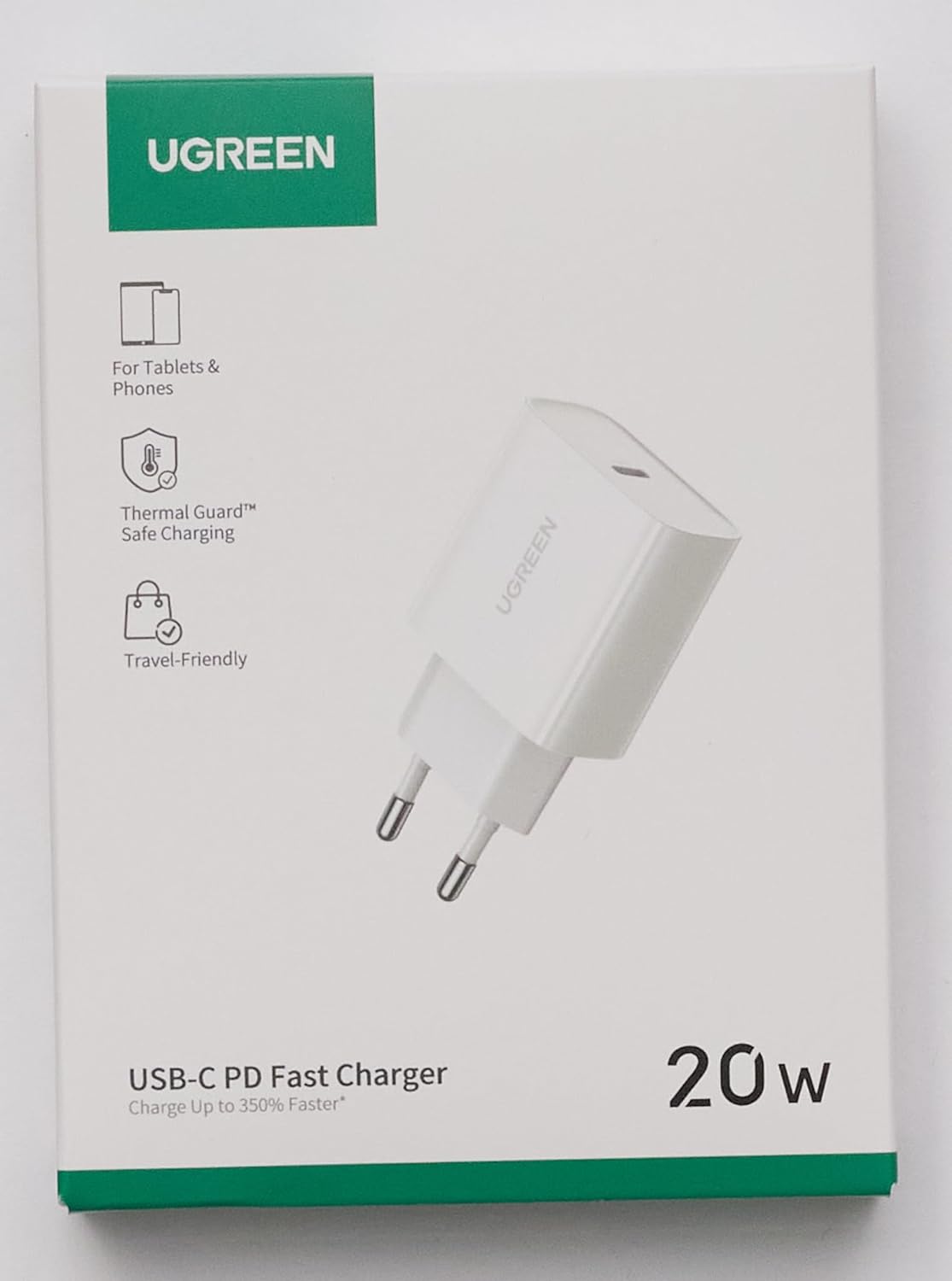 UGREEN 20W USB C Charger USB C Power Adapter Charging Plug | 60450 UGREEN 20W USB C Charger USB C Power Adapter Charging Plug | 60450
