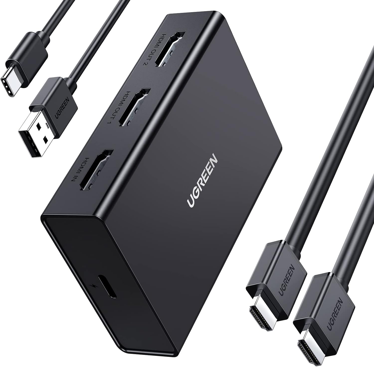 UGREEN HDMI Splitter 1 In 2 Out / 40201EU UGREEN HDMI Splitter 1 In 2 Out / 40201EU