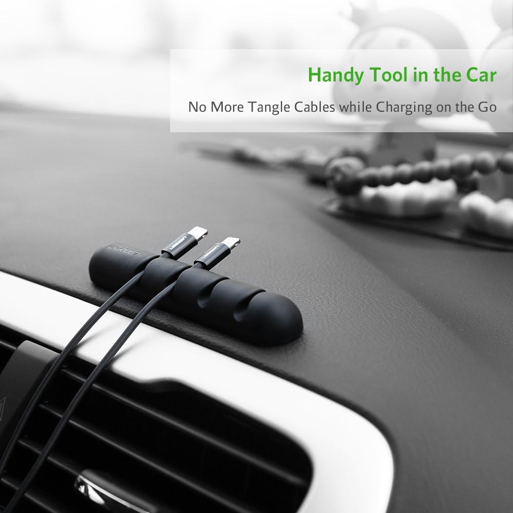 UGREEN Cable Organizer 4-Slot 2-Pack Desktop Cable Organizer / 30762