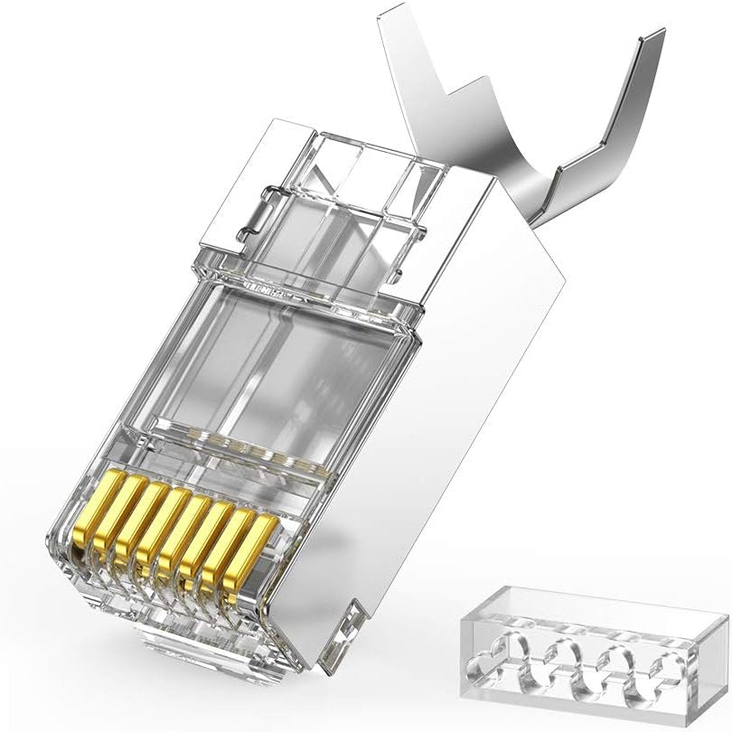 UGREEN Gigabit Cat6A Shielded Modular RJ45 Plug (10PCs) - 70316