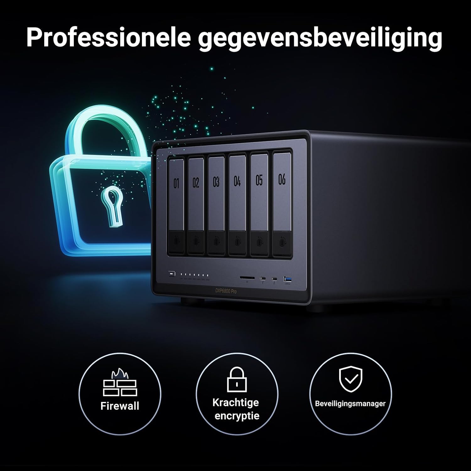 UGREEN Network Attached Storage DXP6800 Pro (Diskless) EU / 25899 UGREEN Network Attached Storage DXP6800 Pro (Diskless) EU / 25899