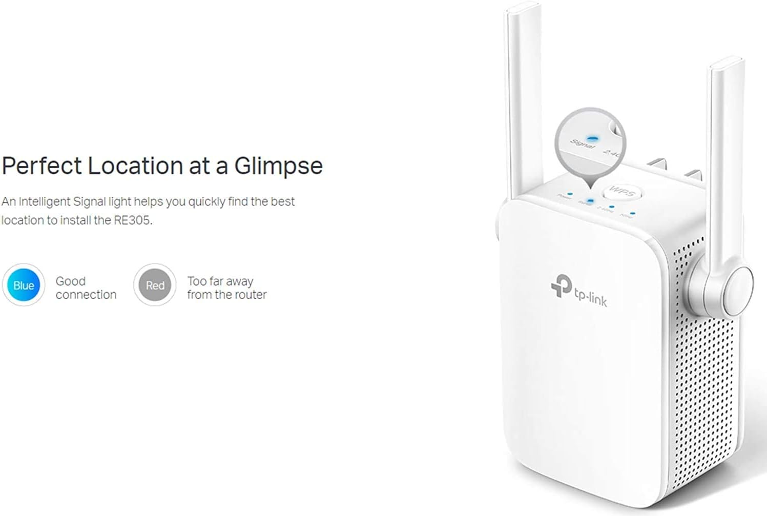 TP-Link AC1200 Wi-Fi Wall Plugged Range Extender / RE305 TP-Link AC1200 Wi-Fi Wall Plugged Range Extender / RE305