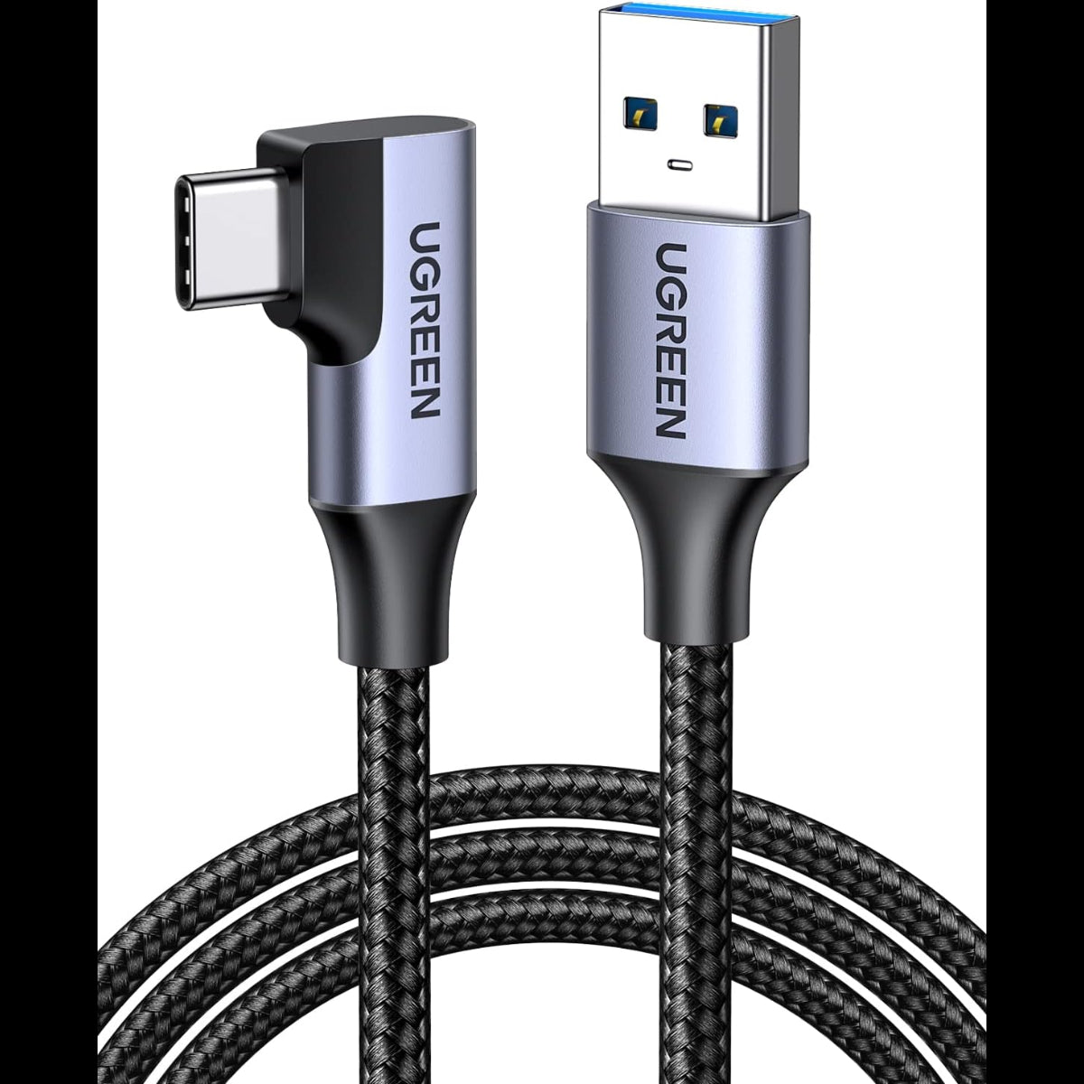 UGREEN Right Angle USB C Cable 3.0 Type C Charger 5Gbps/ 1Meter /US385 - 20299