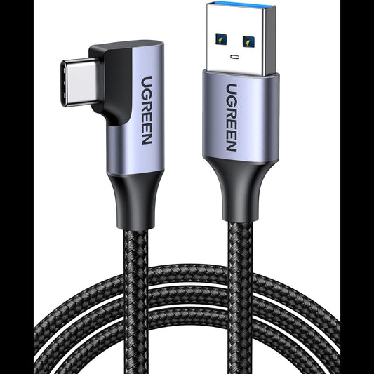 UGREEN Right Angle USB C Cable 3.0 Type C Charger 5Gbps/ 1Meter /US385 - 20299