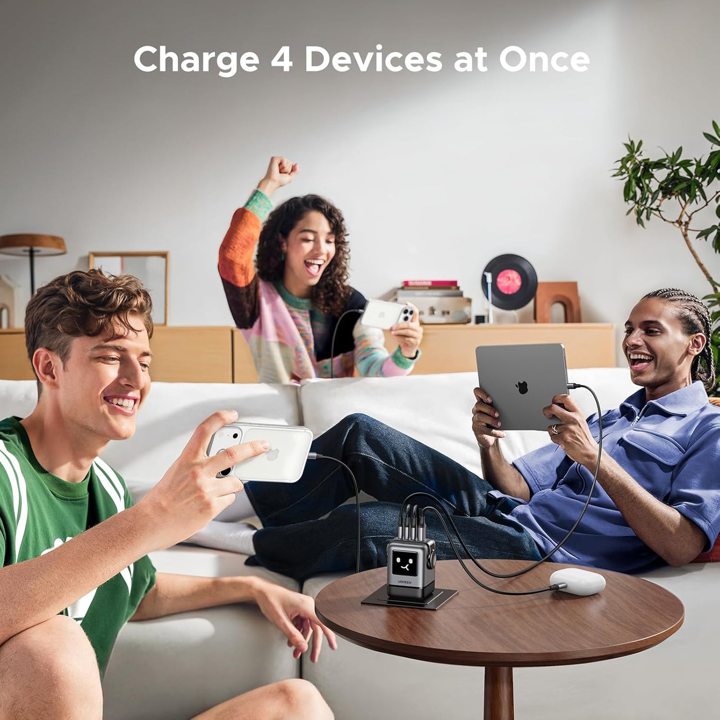 UGREEN Uno 100W 4-Port GaN Fast Charger EU / 45515B