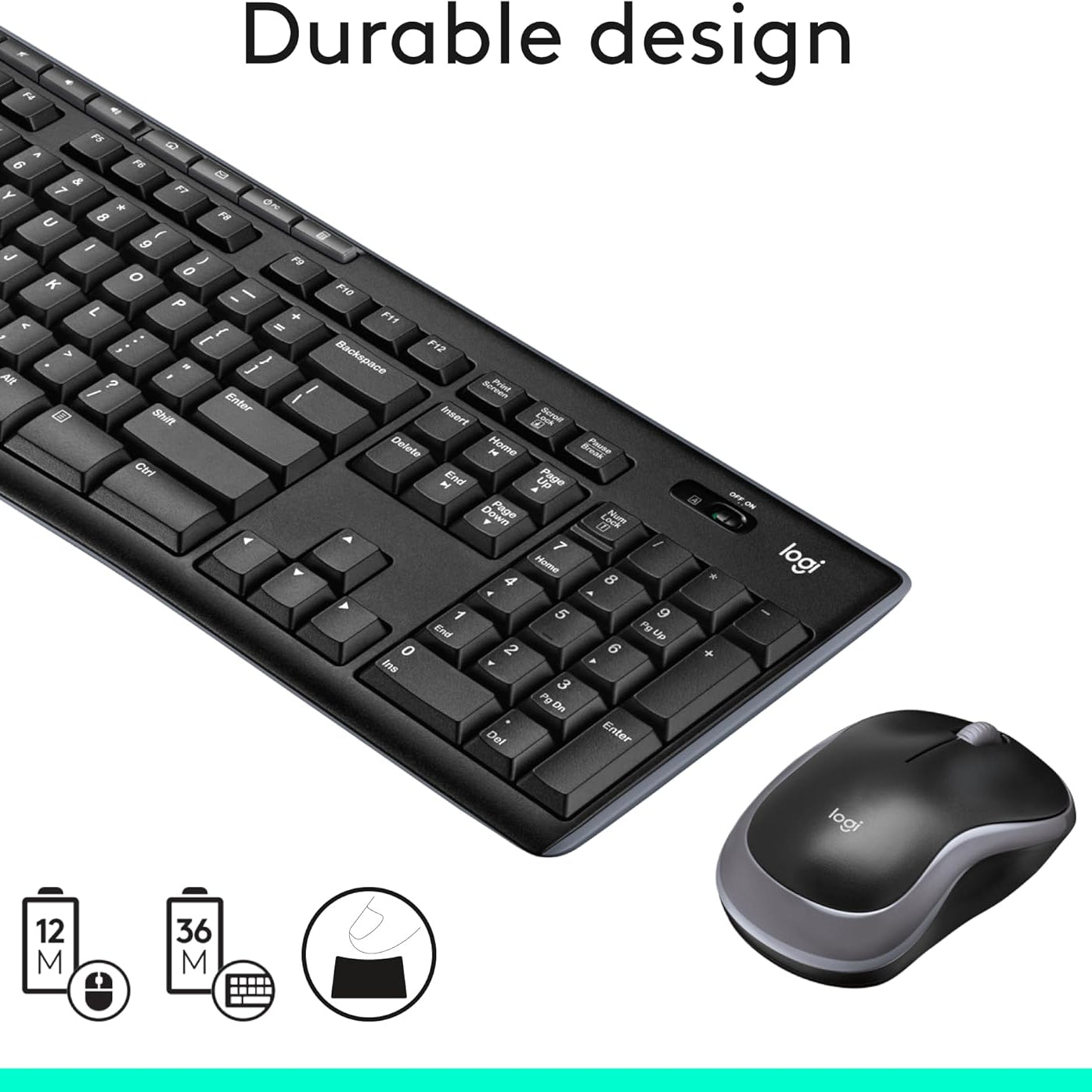 Logitech MK270 Wireless Keyboard and Mouse Combo