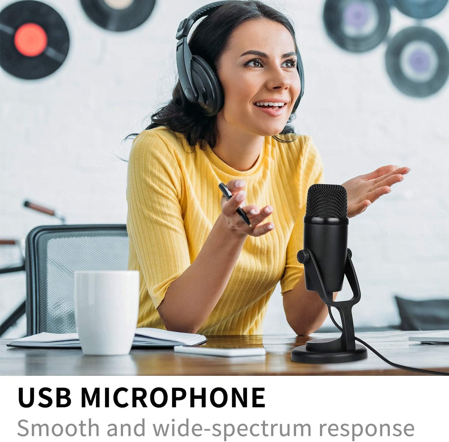 Boya BY-PM500 Wired Dual-Function USB Microphone