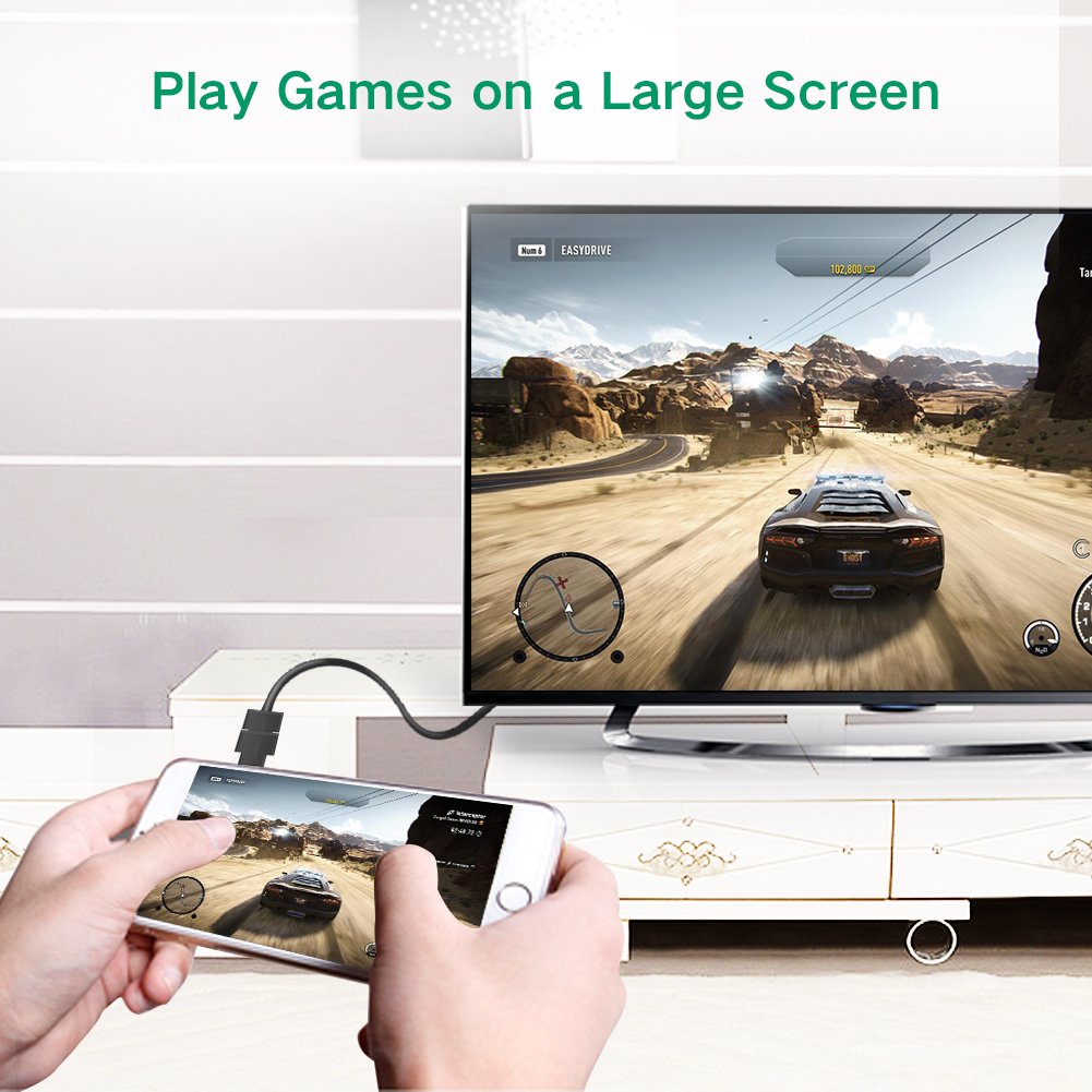 UGREEN Micro HDMI Male to HDMI Female Adapter (Black) / 20106