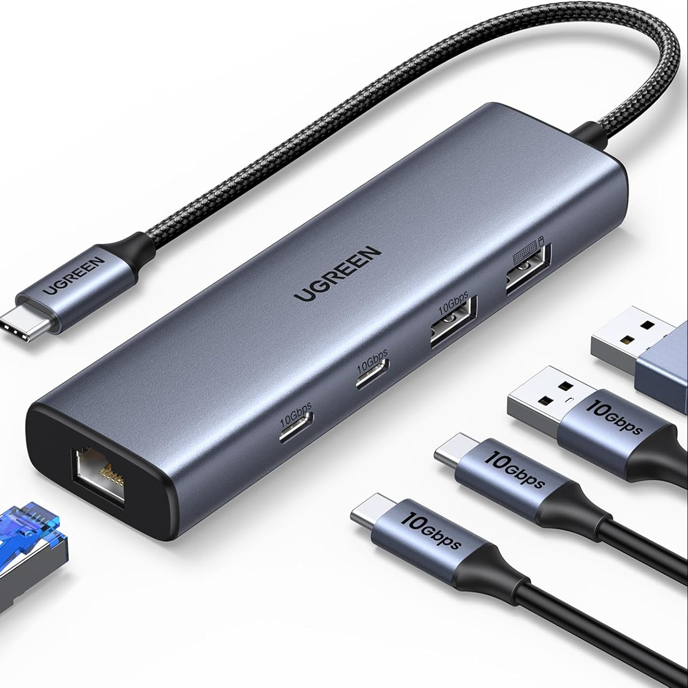 موزع محول USB-C إلى Ethernet من UGREEN / 45320