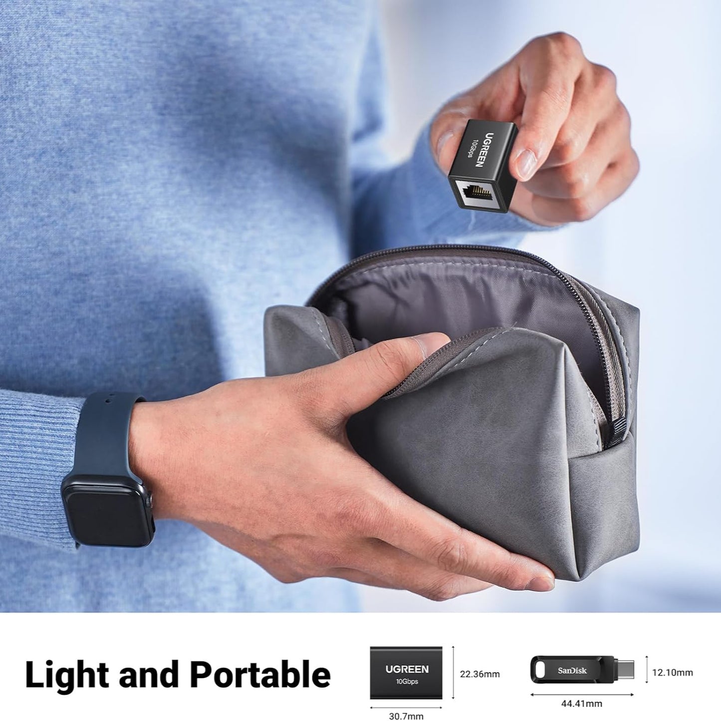 UGREEN RJ45 Ethernet Connector 1-Pack - NW116