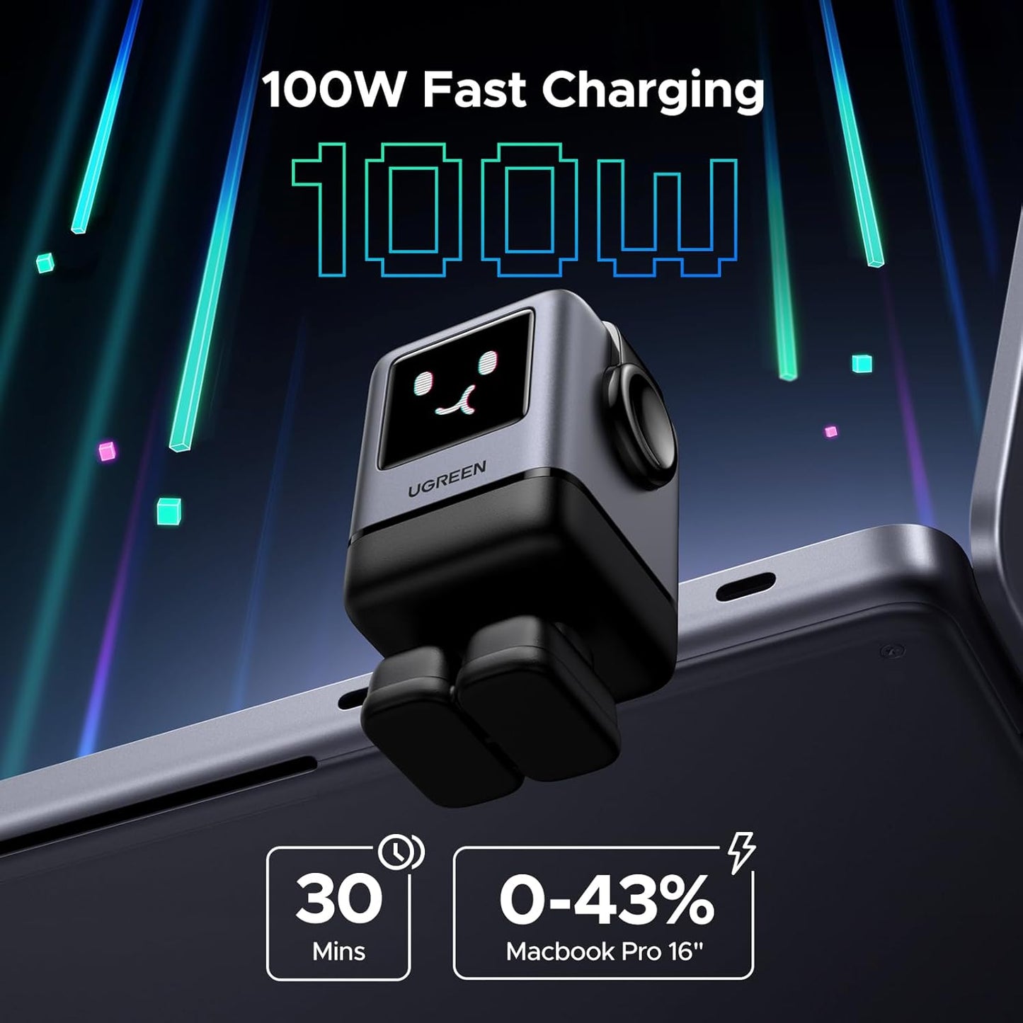 UGREEN Uno 100W 4-Port GaN Fast Charger EU / 45515B