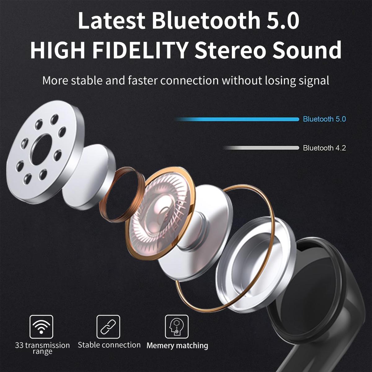 سماعات أذن Awei T35 TWS للألعاب تعمل بتقنية البلوتوث