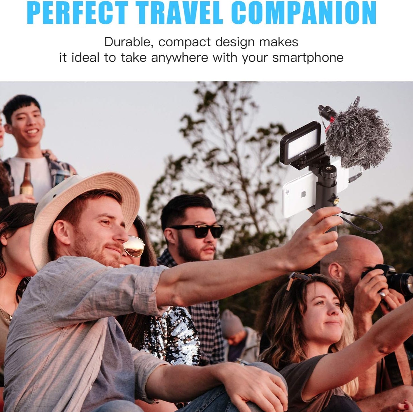 ميكروفون سلكي عالمي قلبي الشكل من بويا BY-MM1