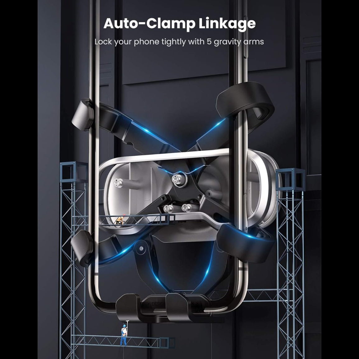 UGREEN Gravity Drive Air Vent Car Mount Phone Holder / 80539