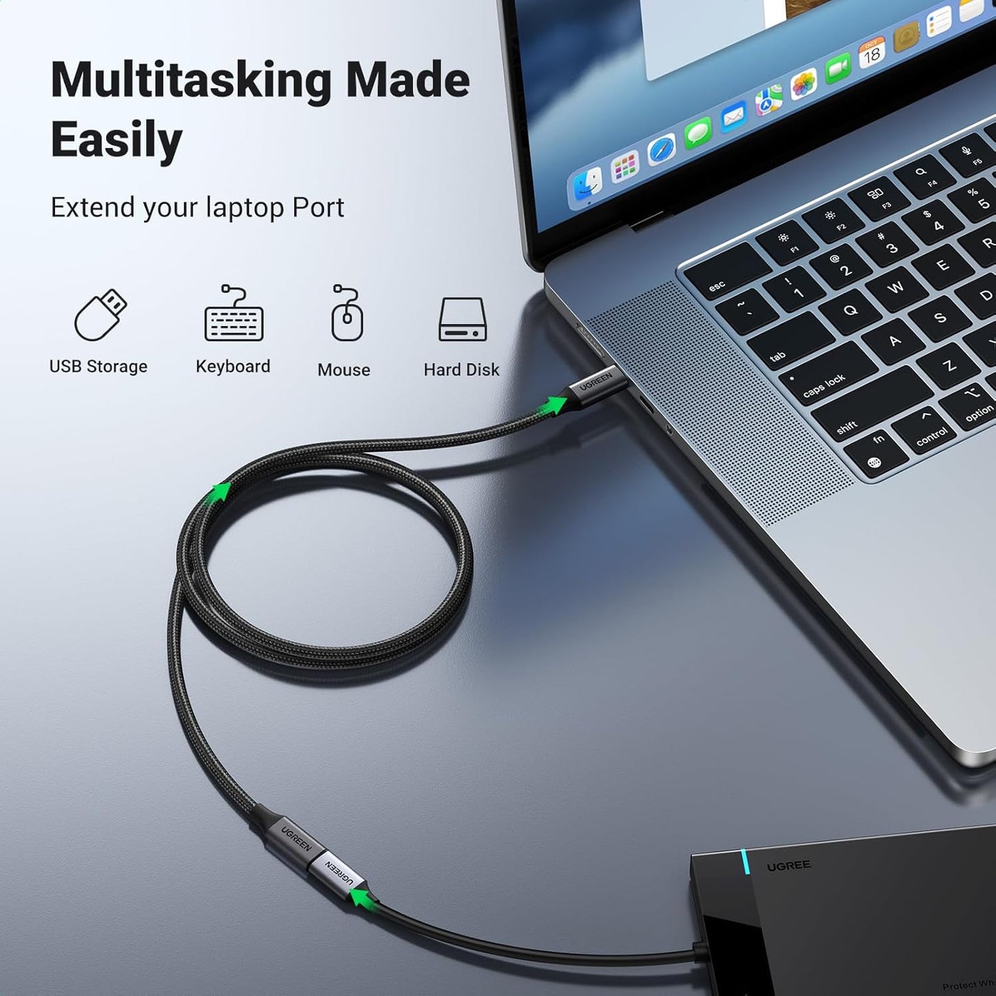 UGREEN USB C Extension Cable / US372