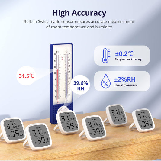 Sonoff SNZB-02D Zigbee LCD Smart Temperature & Humidity Sensor – High-Precision Monitoring with Real-Time Display