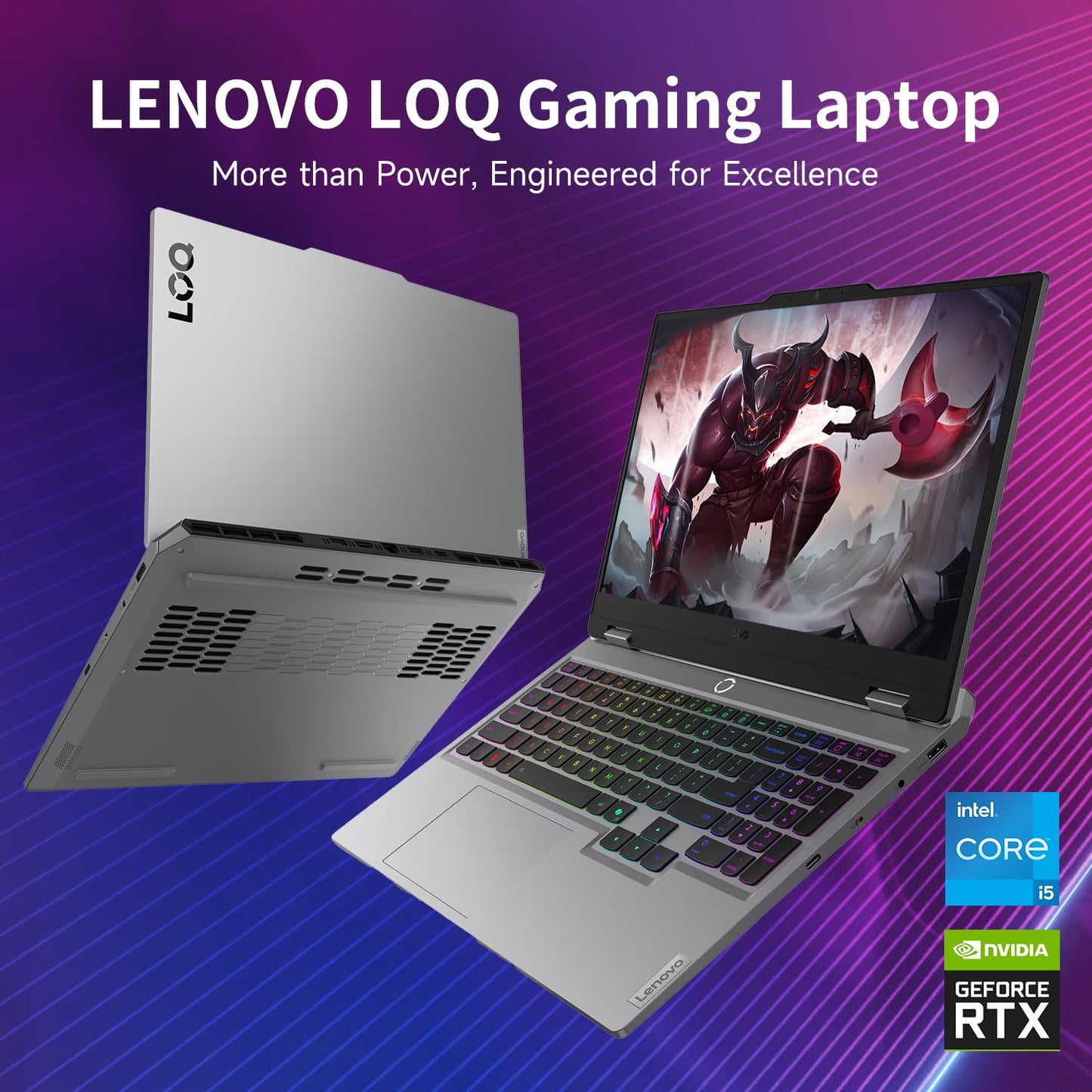 Lenovo LOQ | i7 13Gen | RTX5060 | 16GB RAM | 512GB SSD